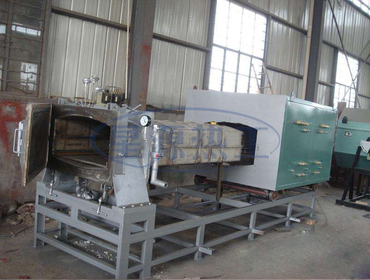 Vacuum transverse magnetic furnace
